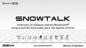 Sena Snowtalk Manuel D'utilisation