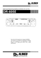 Alinco DR-605E Mode D'emploi