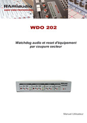 Ramaudio WDO 202 Manuel Utilisateur