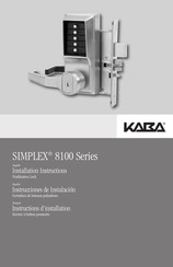 Kaba SIMPLEX 8148 Instructions D'installation