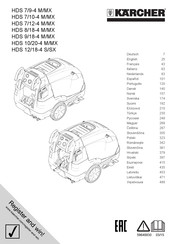 Kärcher HDS 10/20-4 M/MX Mode D'emploi