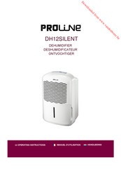 Proline DH12 SILENT Manuel D'utilisation