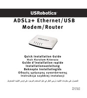 USRobotics R24.0715.00 Guide D'installation Rapide