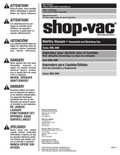 Shop-Vac 3HM Série Notice D'utilisation