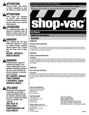 Shop-Vac AM Série Notice D'utilisation