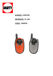 LOGICOM FX 200 Guide De L'utilisateur