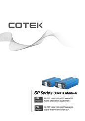 Cotek SP-2000-212 Manuel D'utilisation