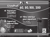JBL CristalProfi 60 Manuel D'utilisation