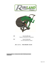 Ribimex Ribiland PRSC600/200N Manuel D'instructions Et D'utilisation