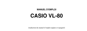 Casio VL-80 Mode D'emploi