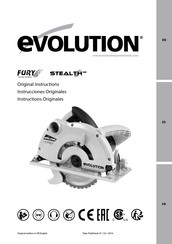 Evolution STEALTH1852 Instructions Originales