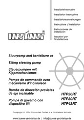 Vetus HTP30RT Instructions D'installation