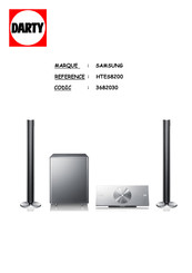 Samsung HT-ES8200 Manuel D'utilisation