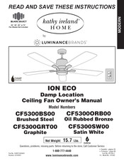 Luminance Brands CF5300BS00 Mode D'emploi