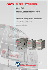 Hydac FILTER SYSTEMS MCS 1000 Instructions De Montage Et Notice De Maintenance