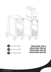 GYS HEAVYMIG 450 GR Manuel D'utilisation