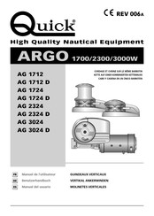 Quick ARGO AG 1712 Manuel De L'utilisateur