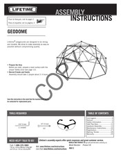 Lifetime GEODOME Instructions D'assemblage