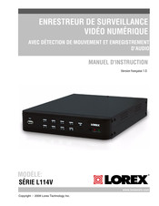 Lorex L114V Manuel D'instruction