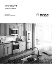 Bosch HMV5053C Manuel D'installation