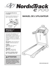 NordicTrack NETL90716.0 Manuel De L'utilisateur