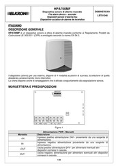 Elkron HPA700MF Mode D'emploi