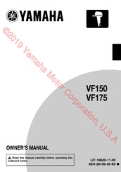 Yamaha VF150 Manuel De L'utilisateur