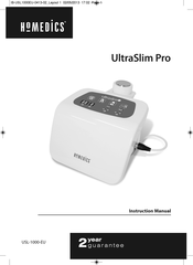 HoMedics UltraSlim Pro USL-1000-EU Manuel D'instructions