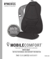 HoMedics Mobile Comfort TA-VC115H Mode D'emploi Et Garantie