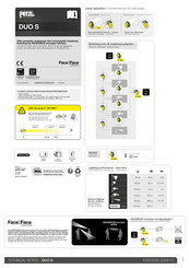 Petzl DUO S Mode D'emploi