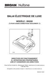 Broan-NuTone BN200 Directives De Fonctionnement