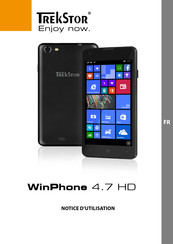 TrekStor WinPhone 4.7 HD Notice D'utilisation