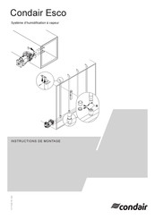 Condair Esco DR73 J Instructions De Montage