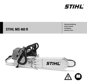 Stihl MS 460 R Notice D'emploi