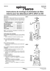 Spirax Sarco DP17 Instructions De Montage Et D'entretien