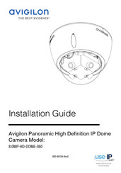 Avigilon 8.0MP-HD-DOME-360 Guide D'installation