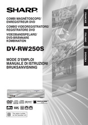 Sharp DV-RW250S Mode D'emploi