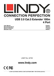 Lindy 42700 Manuel Utilisateur