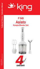 KING Asisto P 949 Mode D'emploi