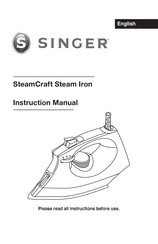 Singer SteamCraft Manuel D'instructions