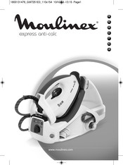 Moulinex EXPRESS ANTI-CALC Mode D'emploi