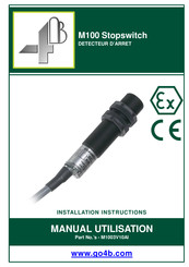 4B M100 Stopswitch Manuel D'utilisation