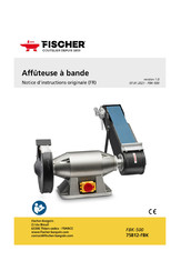 FISCHER FBK-500 Notice D'instructions Originale