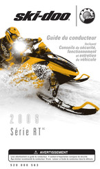 BRP ski-doo RT 2006 Serie Guide Du Conducteur