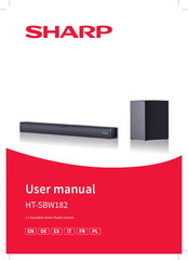 Sharp HT-SBW182 Manuel De L'utilisateur