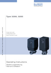 Burkert 3280 Manuel D'utilisation