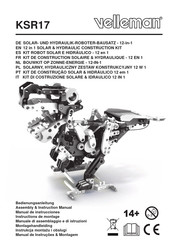Velleman KSR17 Instructions De Montage