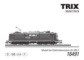 Trix MINITRIX 151 079-1 Serie Mode D'emploi