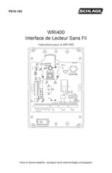 Schlage WRI400 Instructions