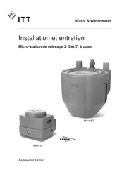 ITT Micro 7 Manuel D'installation Et Entretien